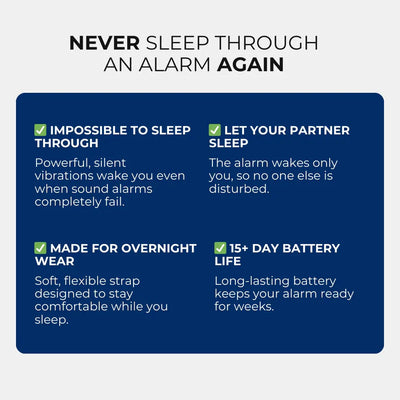 Vibra Band - Silent Vibrating Alarm for Adults