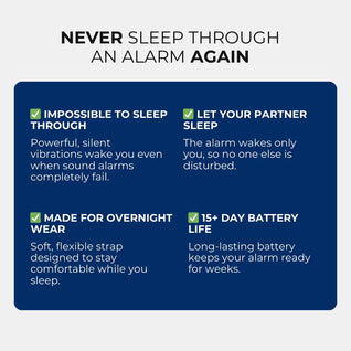 Vibra Band - Silent Vibrating Alarm for Adults