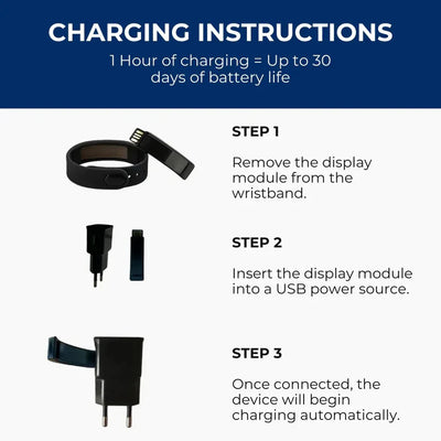 Vibra Band - Silent Vibrating Alarm for Adults