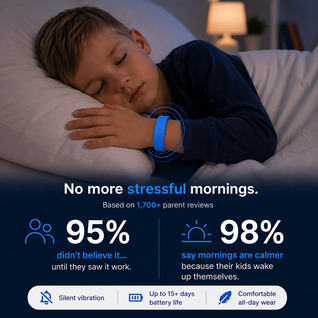 Vibra Band - Silent Vibrating Alarm for Kids & Teens