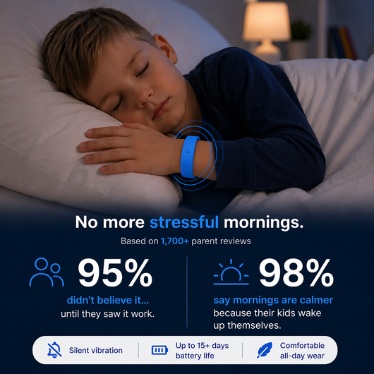Vibra Band - Silent Vibrating Alarm for Kids & Teens