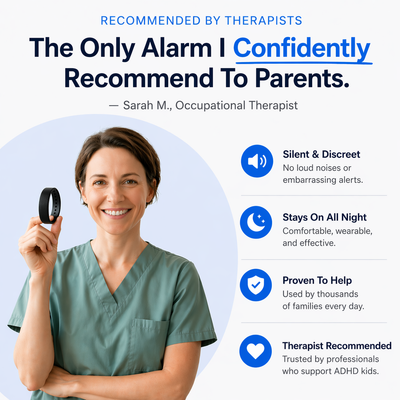 Vibra Band - Silent Vibrating Alarm for Kids & Teens